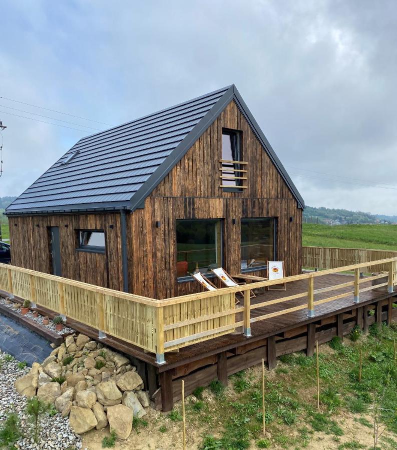 Domek Przy Debrzy Villa Poraz Exteriör bild